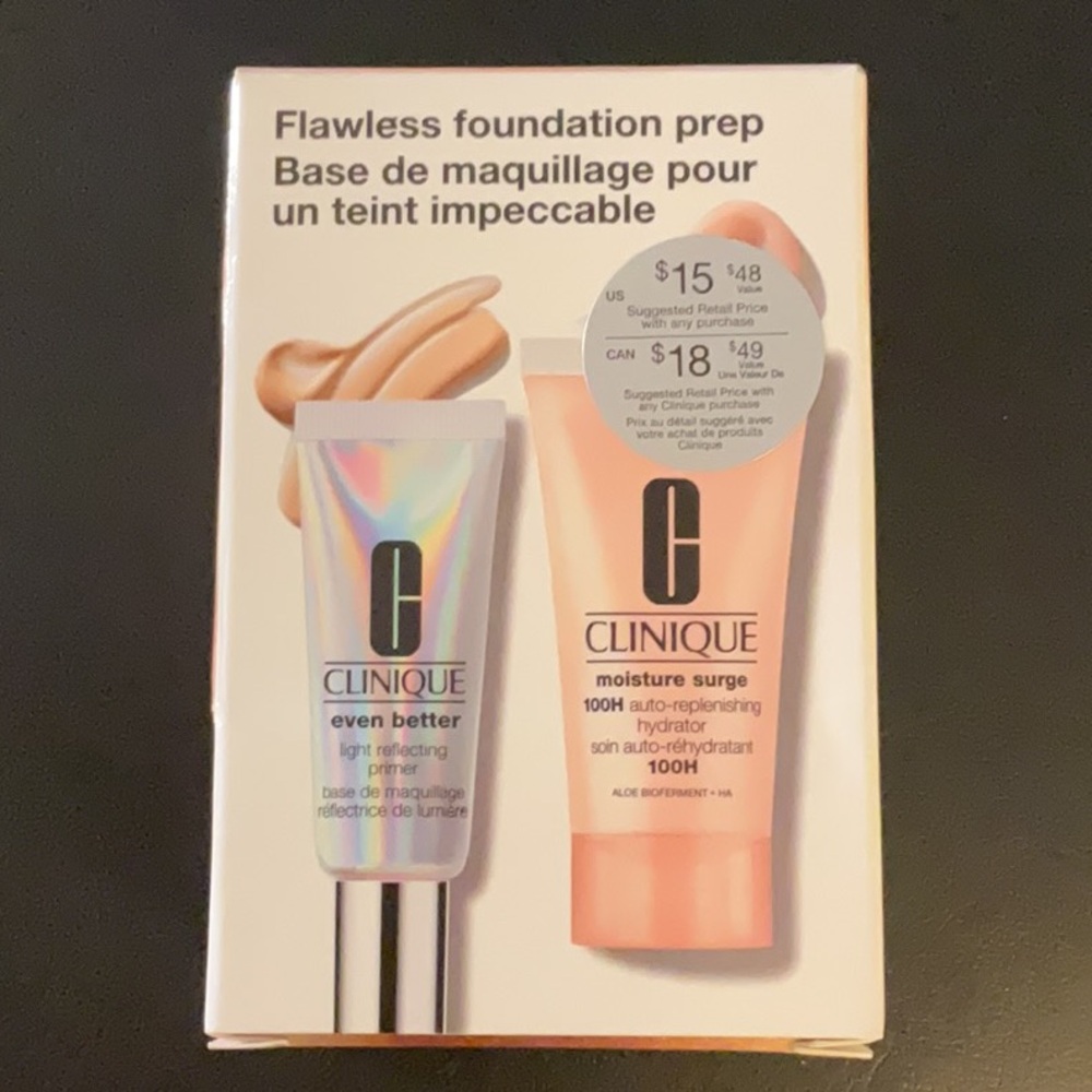 Clinique Tan and Pink Primer Set for Flawless Makeup